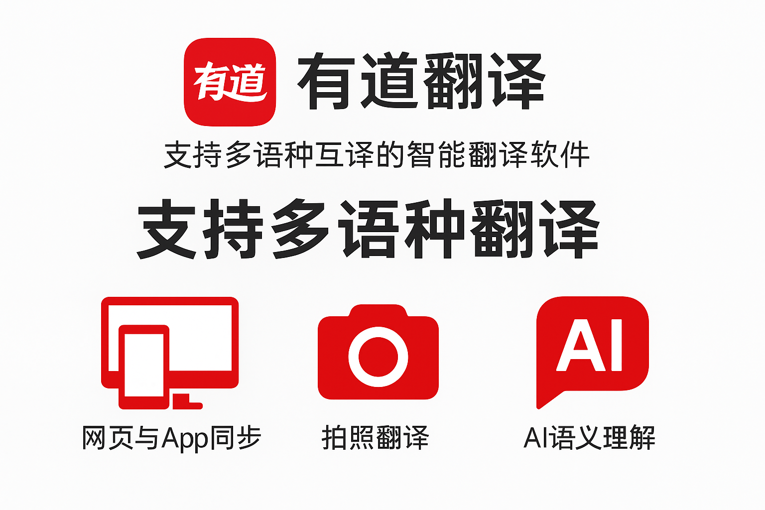 2026年有道翻译词典的“拍照翻译”支持翻译路牌吗？